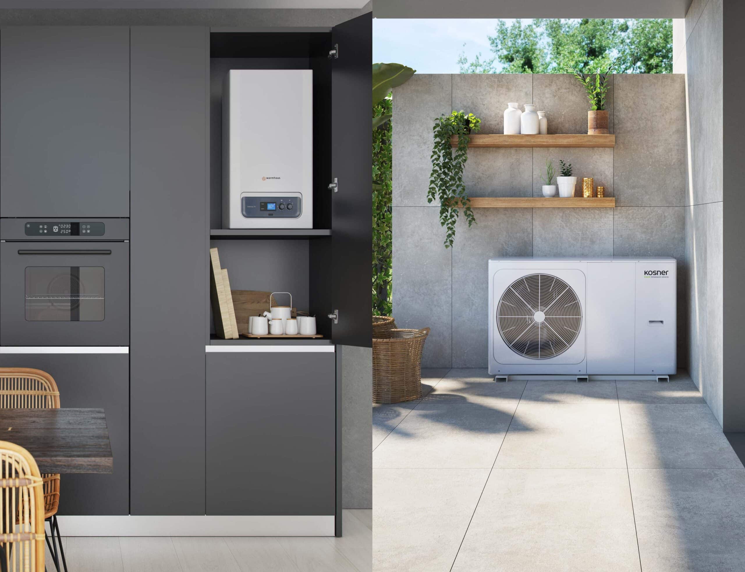 aerotermia calderas condensacion