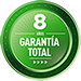 8 años garantií total