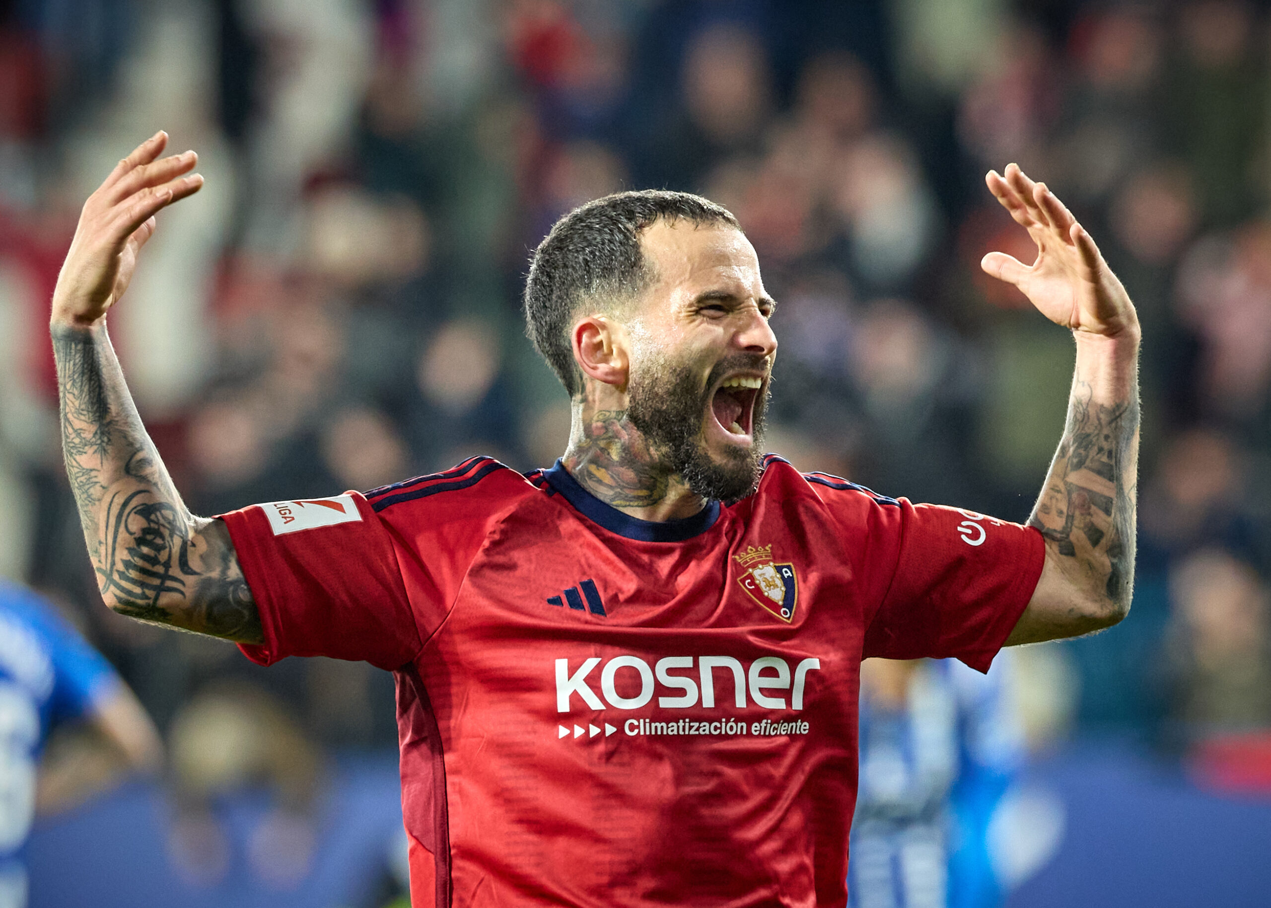 A: J.P. Urdíroz
F: 04-03-2024
P: 
L: Pamplona. Estadio del Sadar.
T: Fútbol. Liga EA Sports. Partido Osasuna-Alavés.