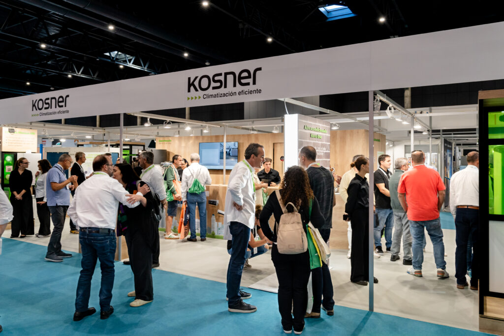 Kosner presenta en Efintec su innovadora solución de climatización sin unidad exterior