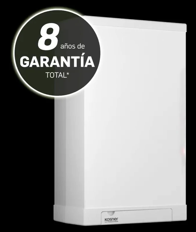 8 años de garantia en caldera