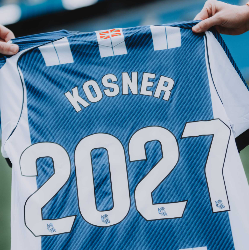 Kosner renueva como patrocinador de la Real Sociedad hasta 2027